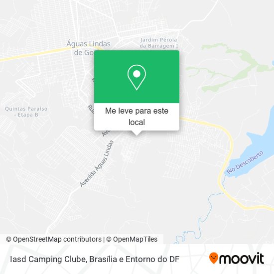 Iasd Camping Clube mapa