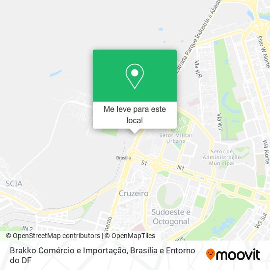 Brakko Comércio e Importação mapa