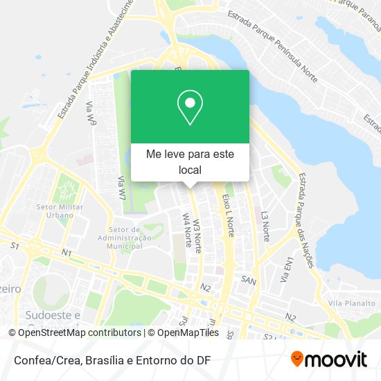 Confea/Crea mapa