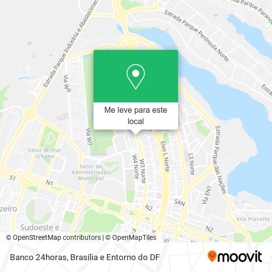 Banco 24horas mapa