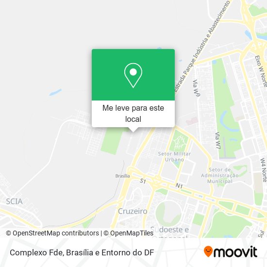 Complexo Fde mapa