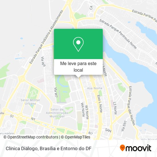 Clínica Diálogo mapa
