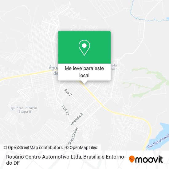 Rosário Centro Automotivo Ltda mapa