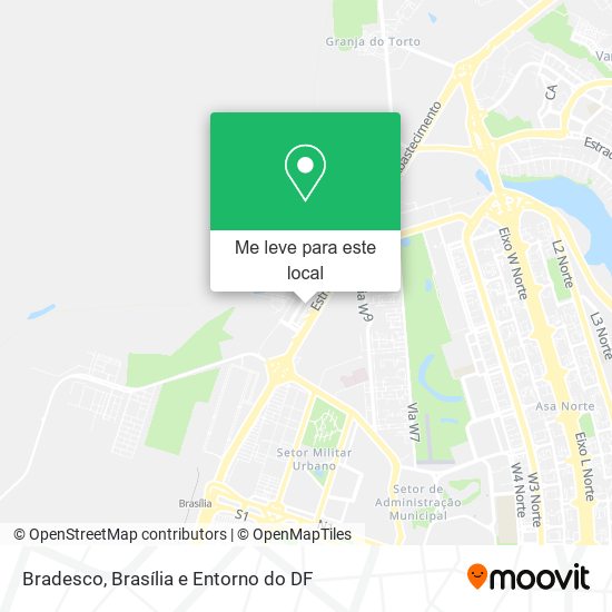 Bradesco mapa