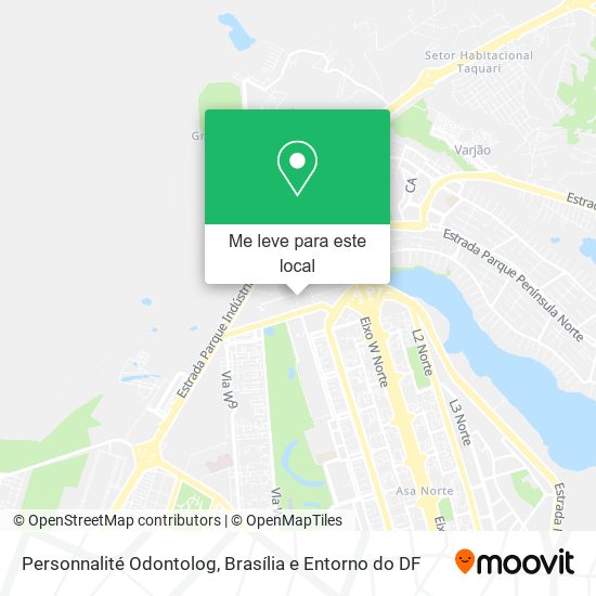 Personnalité Odontolog mapa