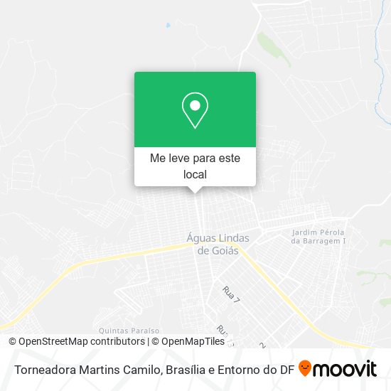 Torneadora Martins Camilo mapa