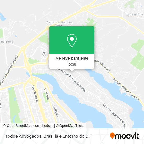 Todde Advogados mapa
