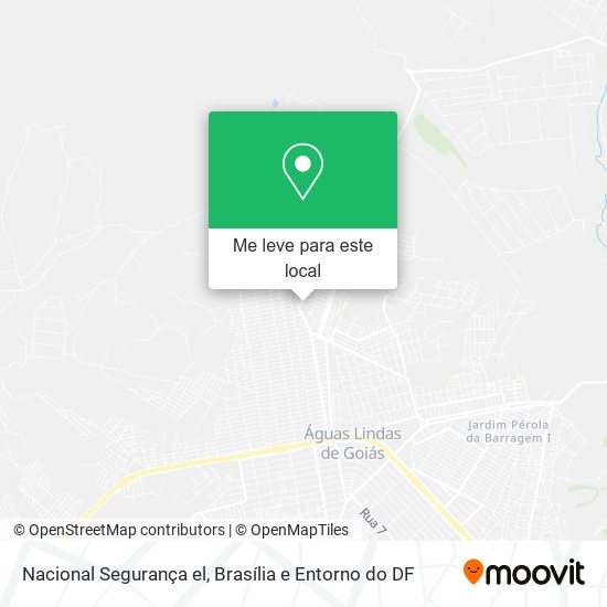 Nacional Segurança el mapa