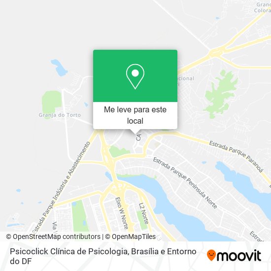 Psicoclick Clínica de Psicologia mapa