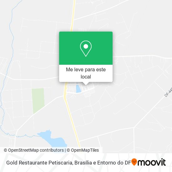 Gold Restaurante Petiscaria mapa