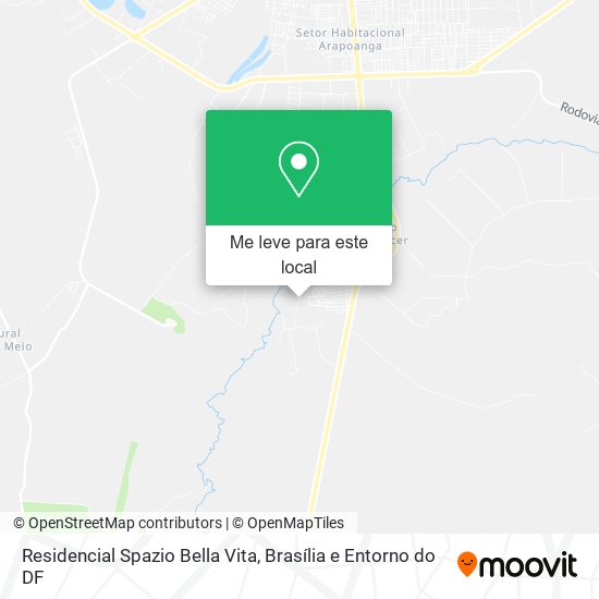 Residencial Spazio Bella Vita mapa