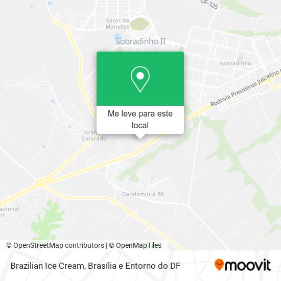 Brazilian Ice Cream mapa