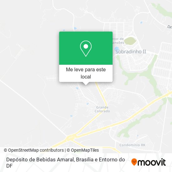 Depósito de Bebidas Amaral mapa