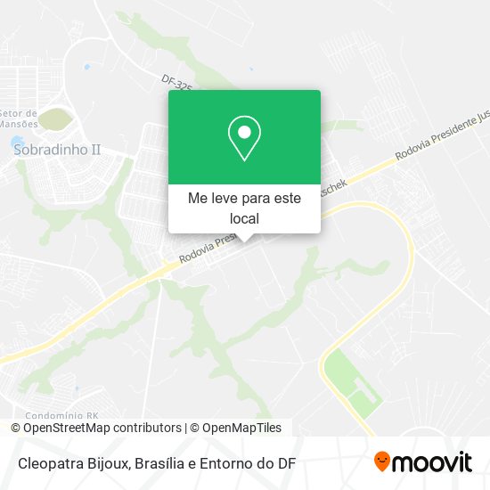 Cleopatra Bijoux mapa