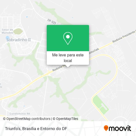 Triunfo's mapa