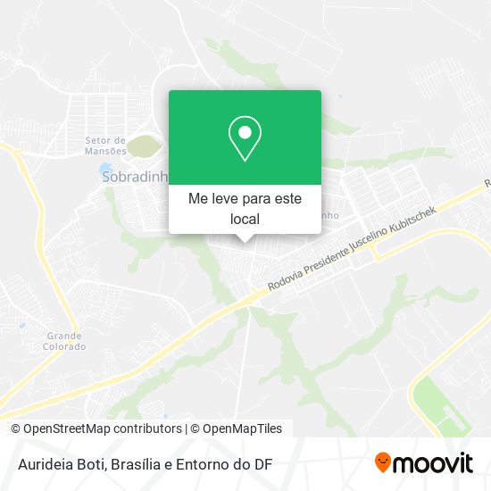 Aurideia Boti mapa