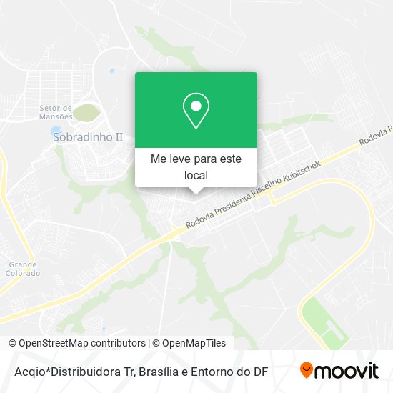 Acqio*Distribuidora Tr mapa