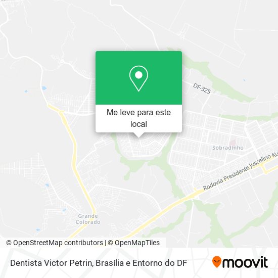 Dentista Victor Petrin mapa
