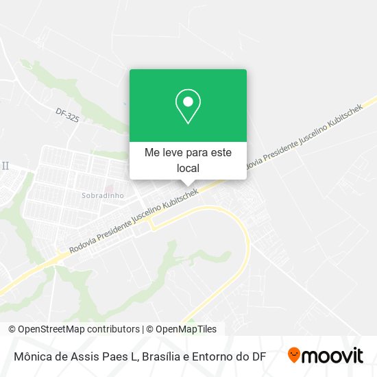 Mônica de Assis Paes L mapa