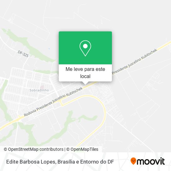 Edite Barbosa Lopes mapa