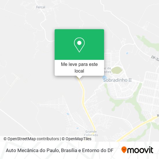 Auto Mecânica do Paulo mapa