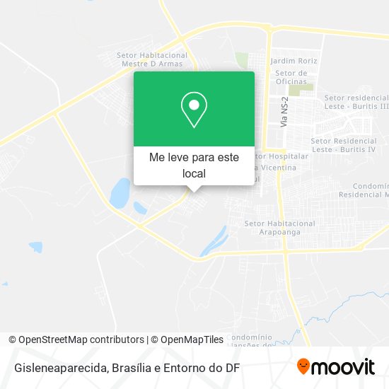 Gisleneaparecida mapa