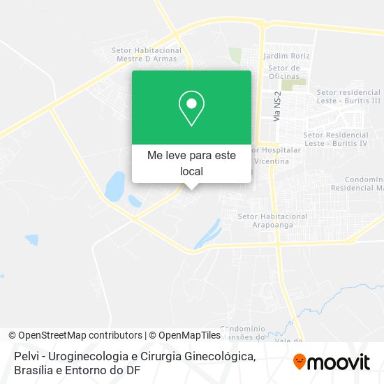 Pelvi - Uroginecologia e Cirurgia Ginecológica mapa