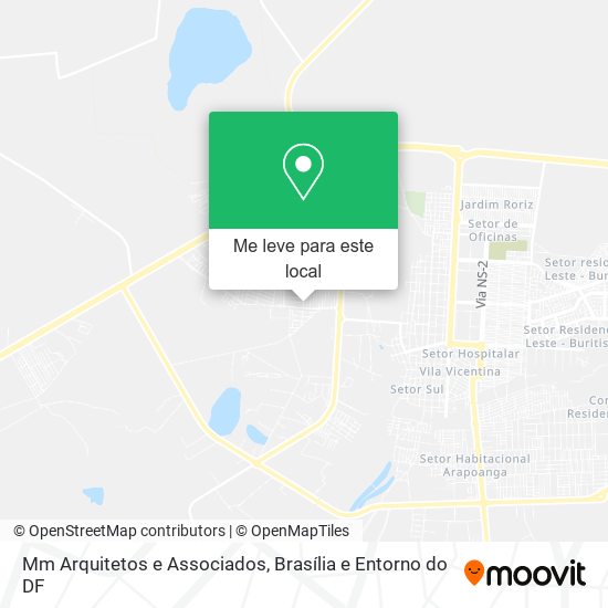 Mm Arquitetos e Associados mapa