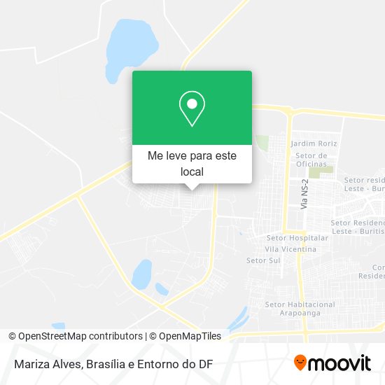 Mariza Alves mapa
