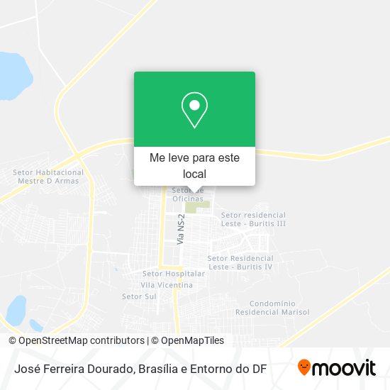 José Ferreira Dourado mapa