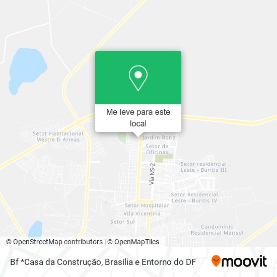 Bf *Casa da Construção mapa
