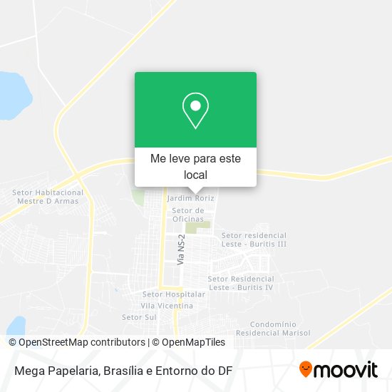 Mega Papelaria mapa