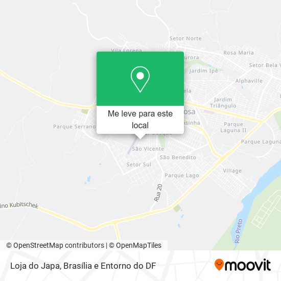 Loja do Japa mapa