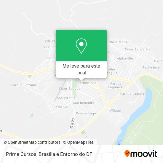 Prime Cursos mapa