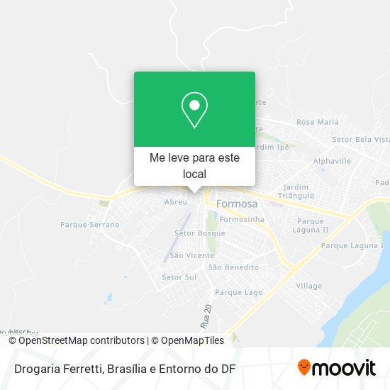 Drogaria Ferretti mapa
