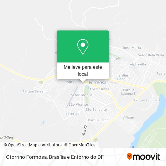 Otorrino Formosa mapa