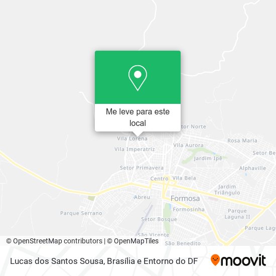 Lucas dos Santos Sousa mapa