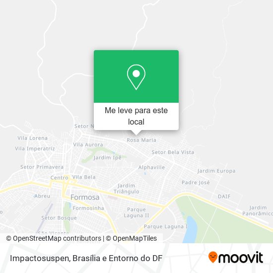 Impactosuspen mapa