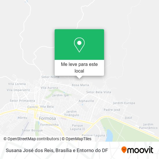 Susana José dos Reis mapa