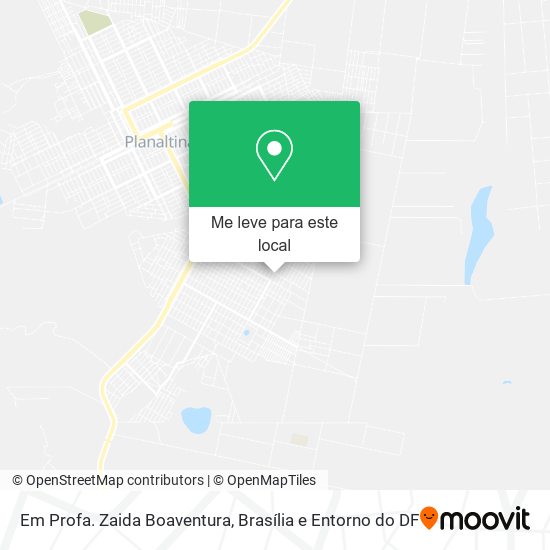 Em Profa. Zaida Boaventura mapa