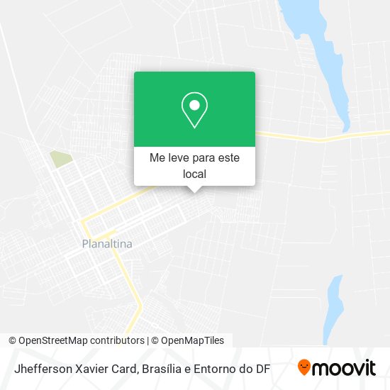 Jhefferson Xavier Card mapa