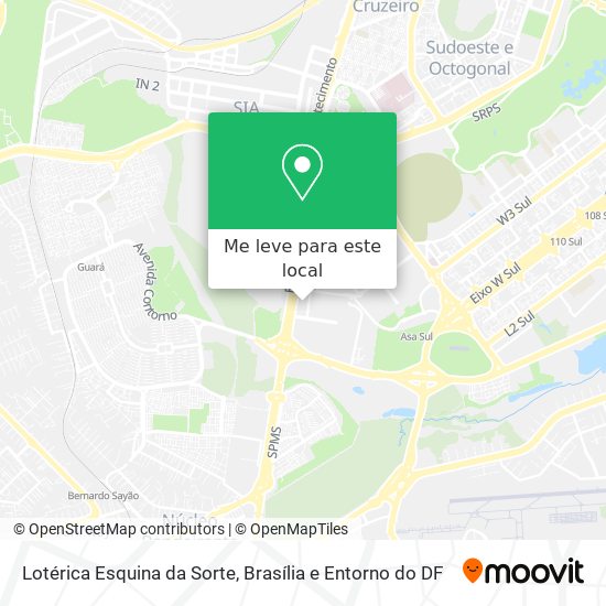 Lotérica Esquina da Sorte mapa
