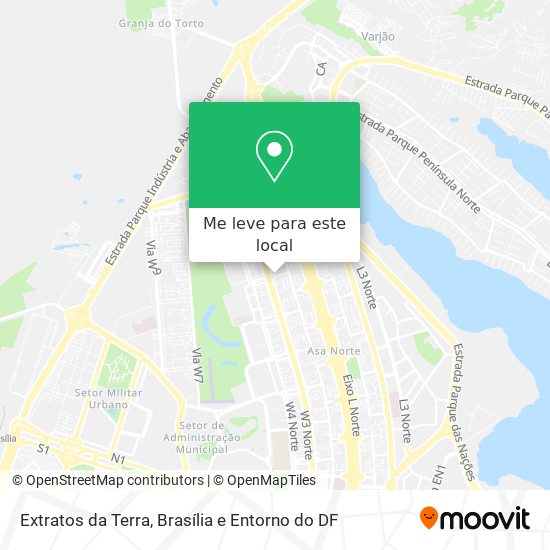 Extratos da Terra mapa
