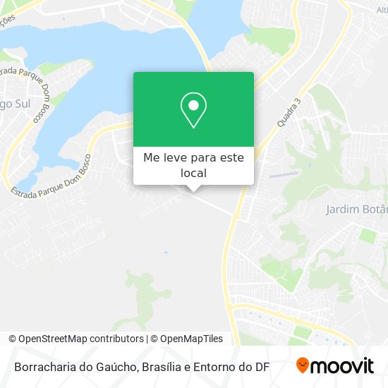 Borracharia do Gaúcho mapa