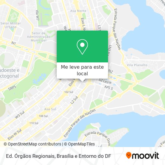 Ed. Órgãos Regionais mapa