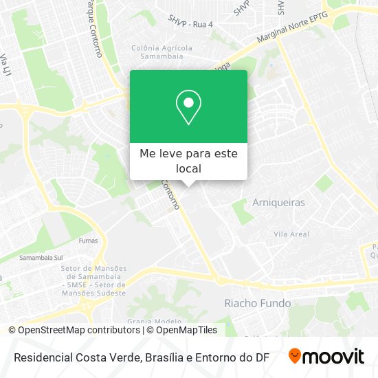 Residencial Costa Verde mapa