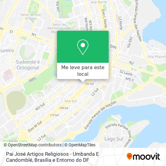 Pai José Artigos Religiosos - Umbanda E Candomblé mapa