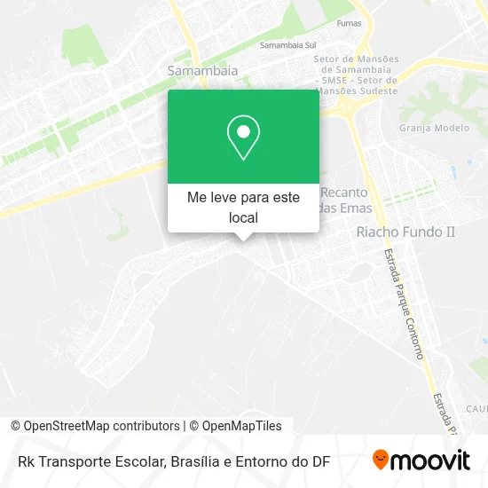 Rk Transporte Escolar mapa