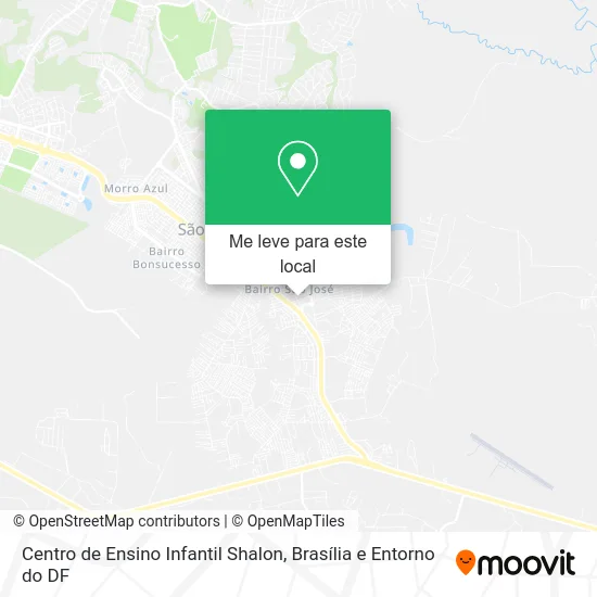 Centro de Ensino Infantil Shalon mapa