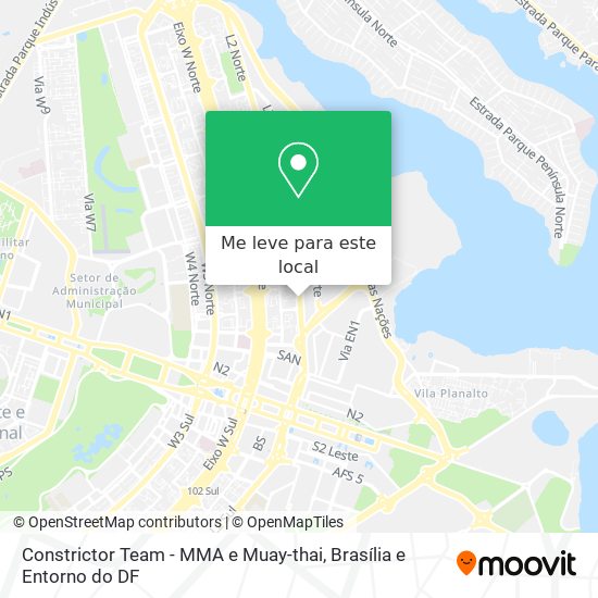 Constrictor Team - MMA e Muay-thai mapa
